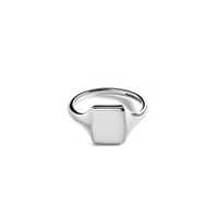Petite Rectangular Signet Ring