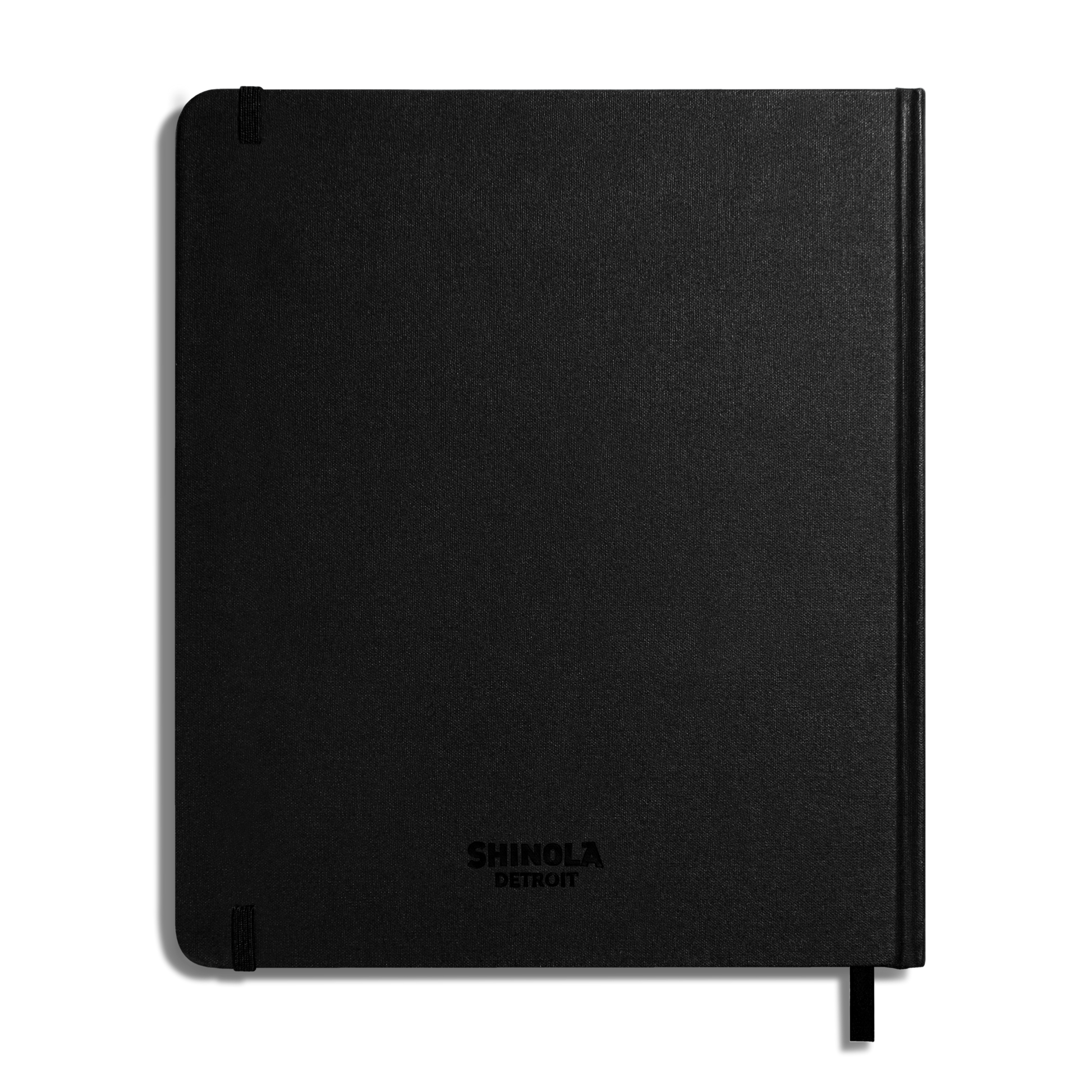 Large Hard Plain Sketchbook - Black