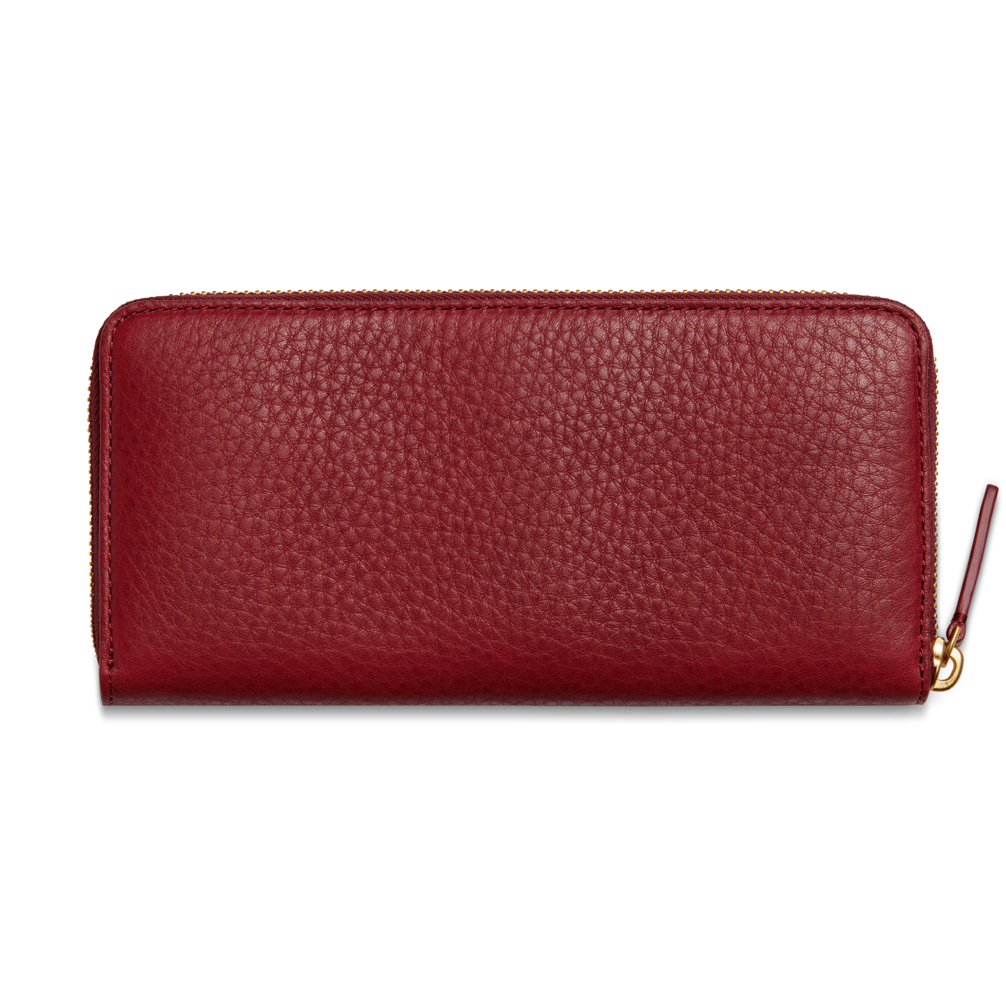 Continental Zip Wallet - Ruby