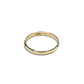 2mm Round Yellow Gold Band