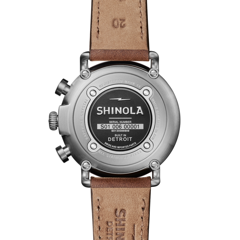 Runwell Chronograph Watch - Black