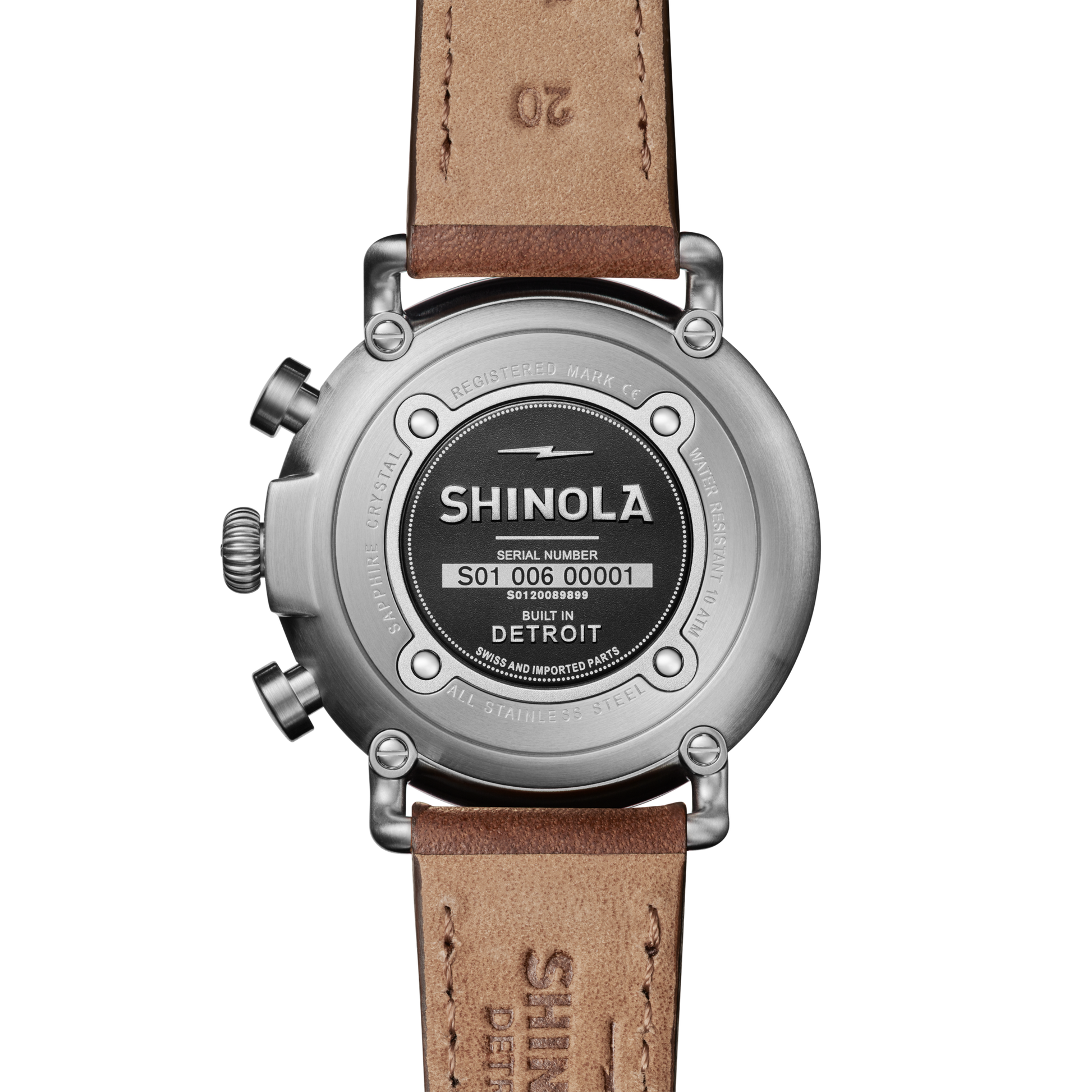 Runwell Chronograph Watch - Black