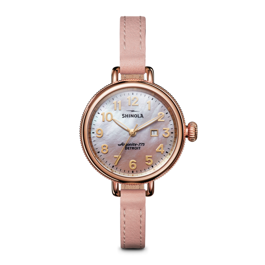 Birdy Watch - White Mother of Pearl