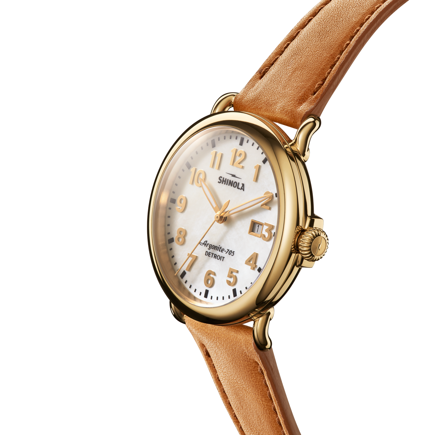 Runwell Date Watch - White