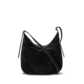 Medium Bixby Crossbody - Black Suede