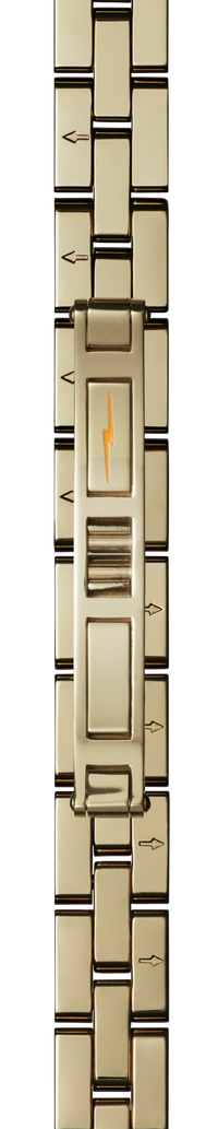 8mm Gold 3-Link Bracelet - PVD Gold