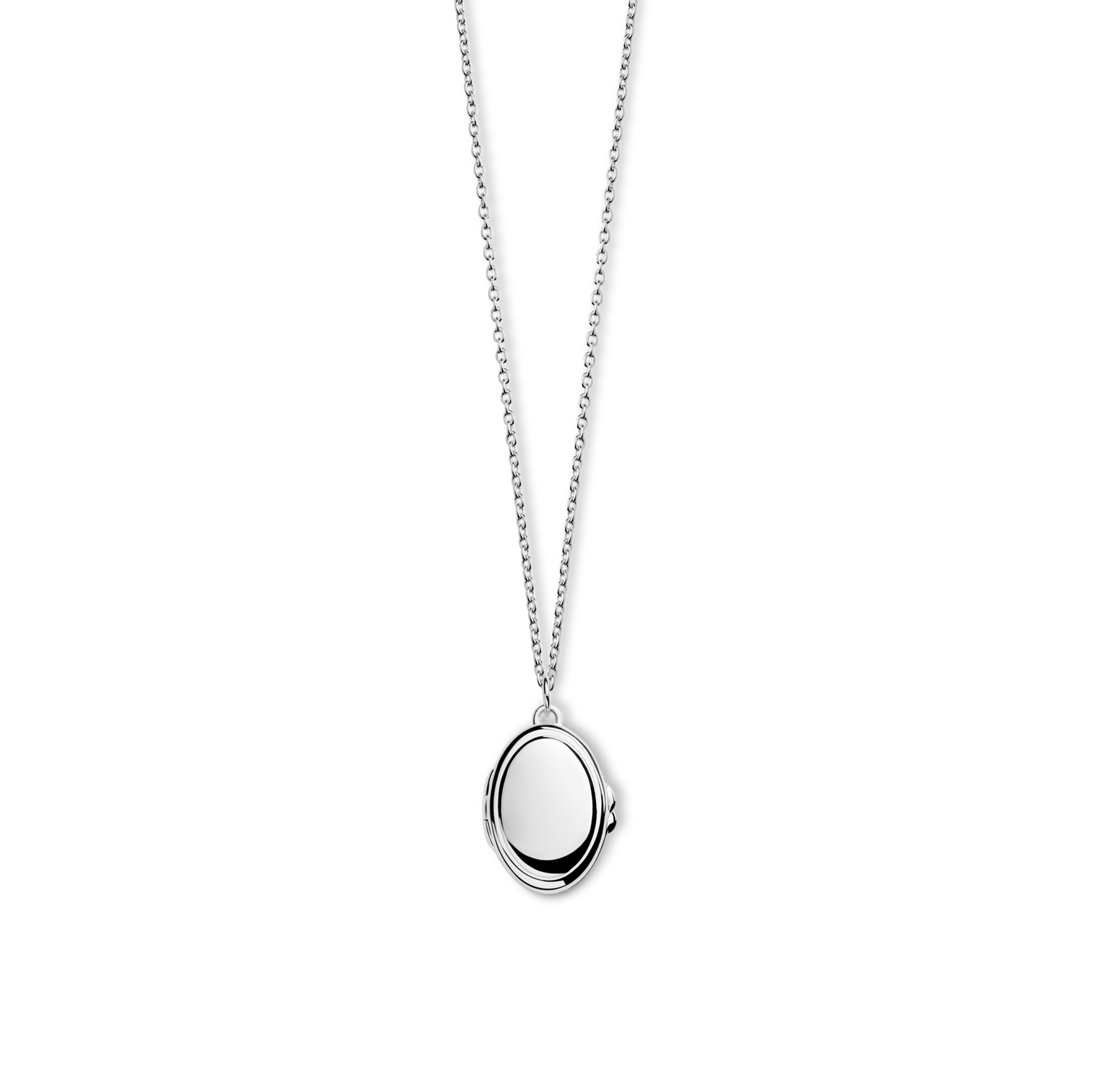 Heirloom Petite Locket Necklace - Sterling Silver