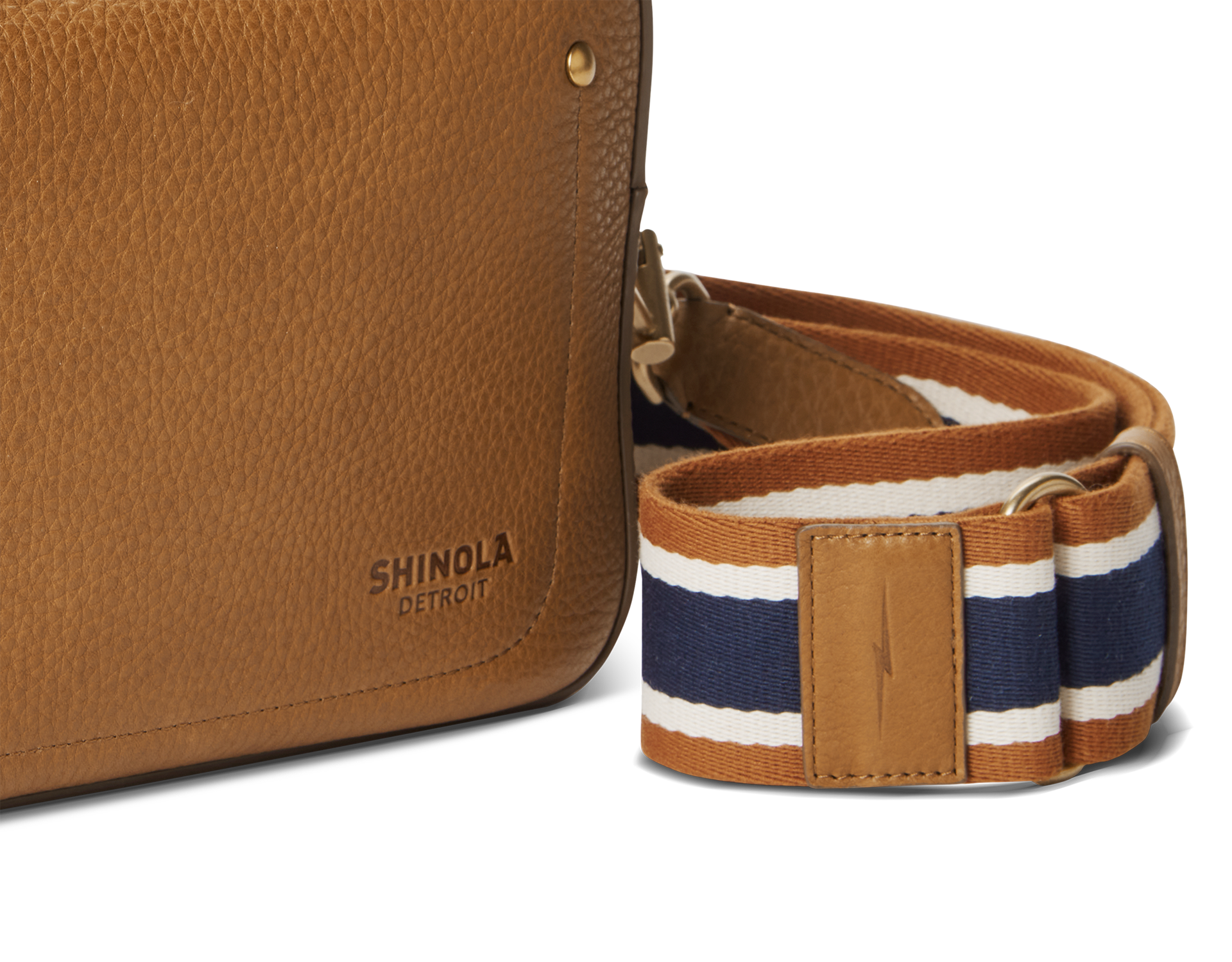 Camera Crossbody Bag - Tan
