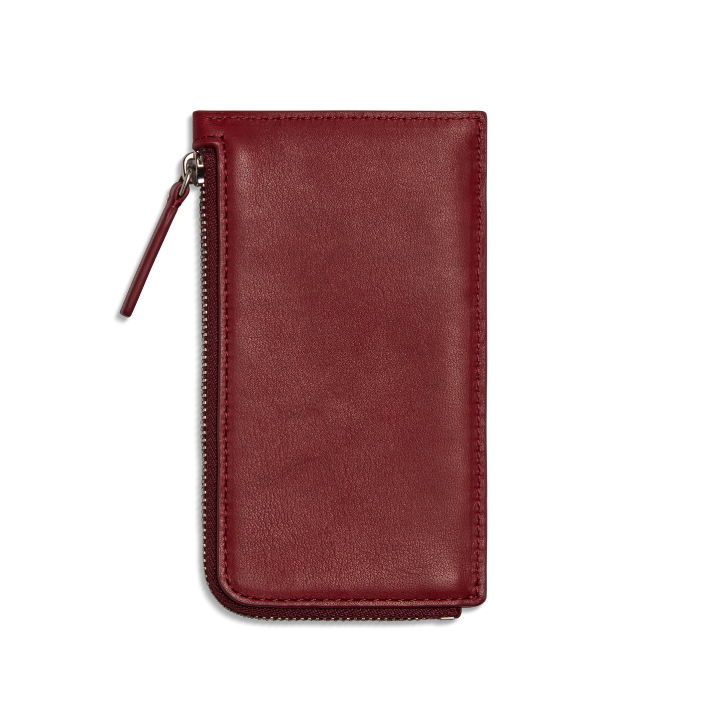 Zip Around Card Case - Ruby