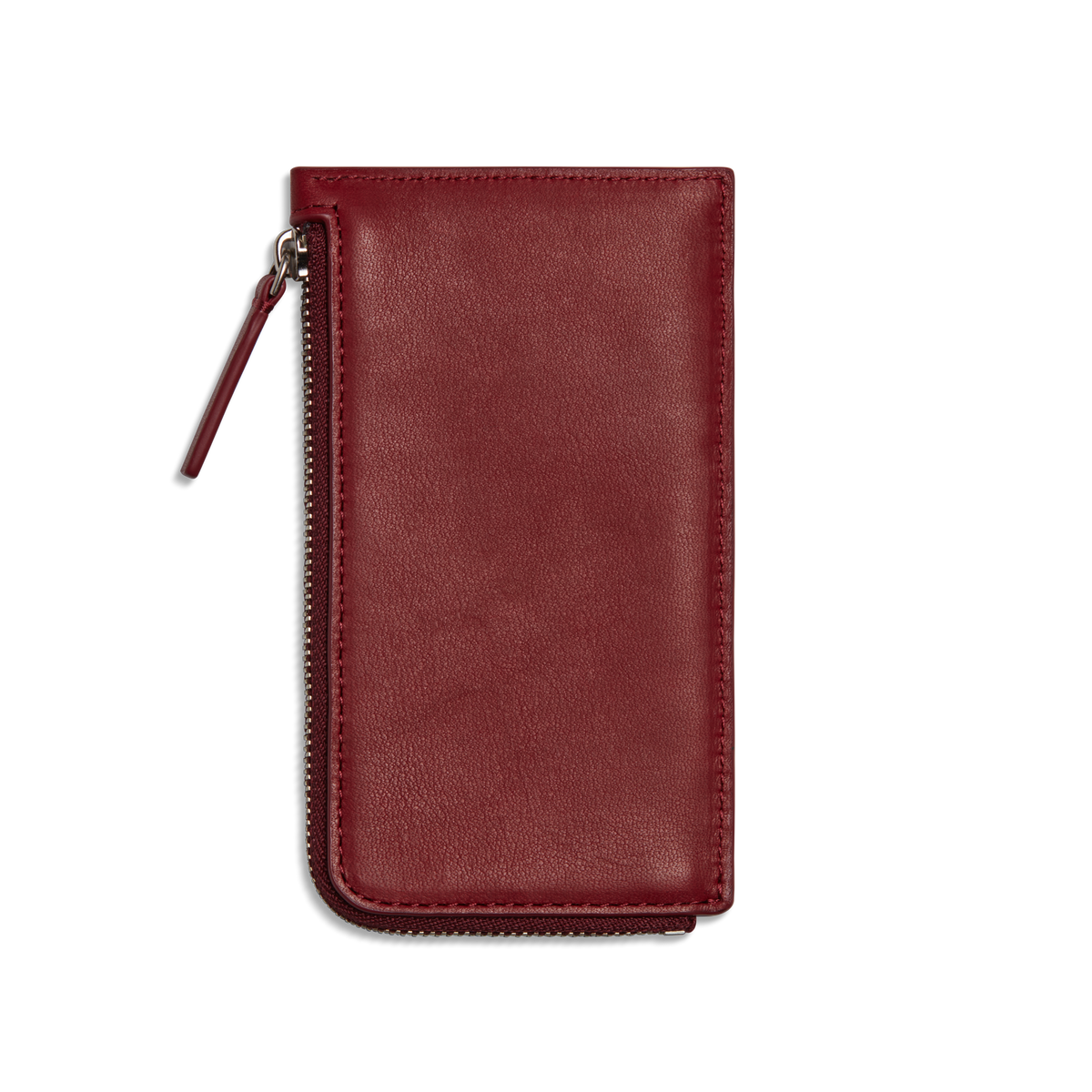 Zip Around Card Case - Ruby