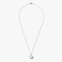 Heirloom Mother of Pearl Pendant Necklace - Sterling Silver