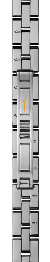 8mm Stainless Steel 3-Link Bracelet - Stainless Steel