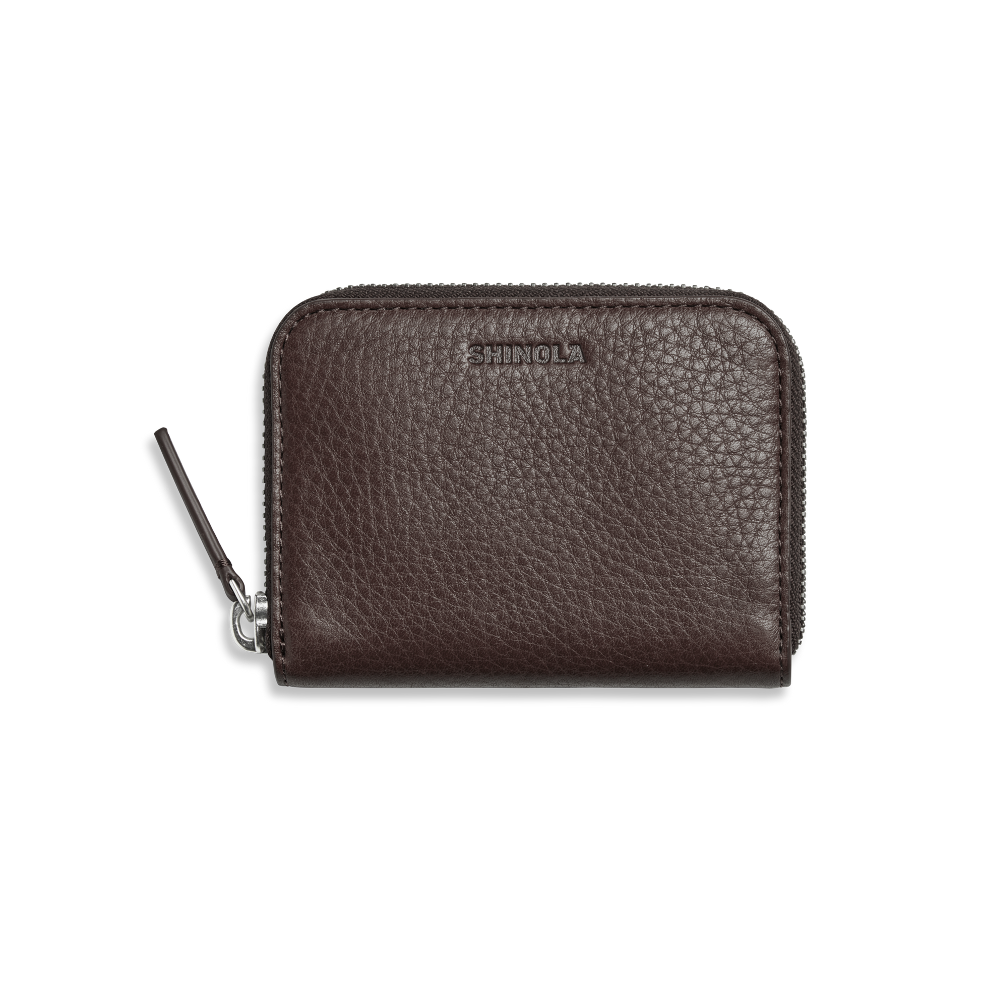 Small Zip Wallet - Espresso