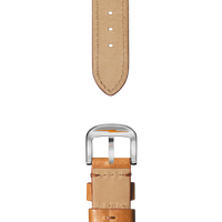 20mm Bourbon Leather Watch Strap - Bourbon