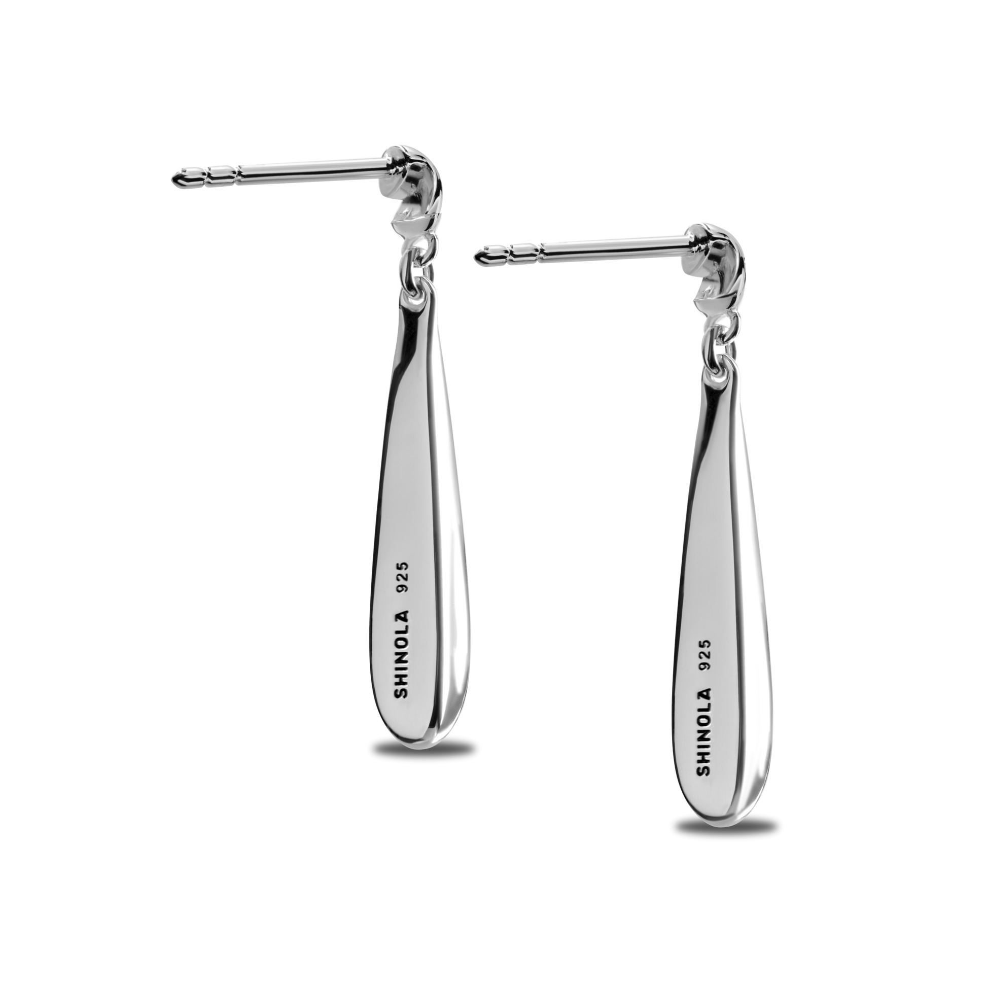 Elongated Teardrop Earrings