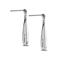 Elongated Teardrop Earrings
