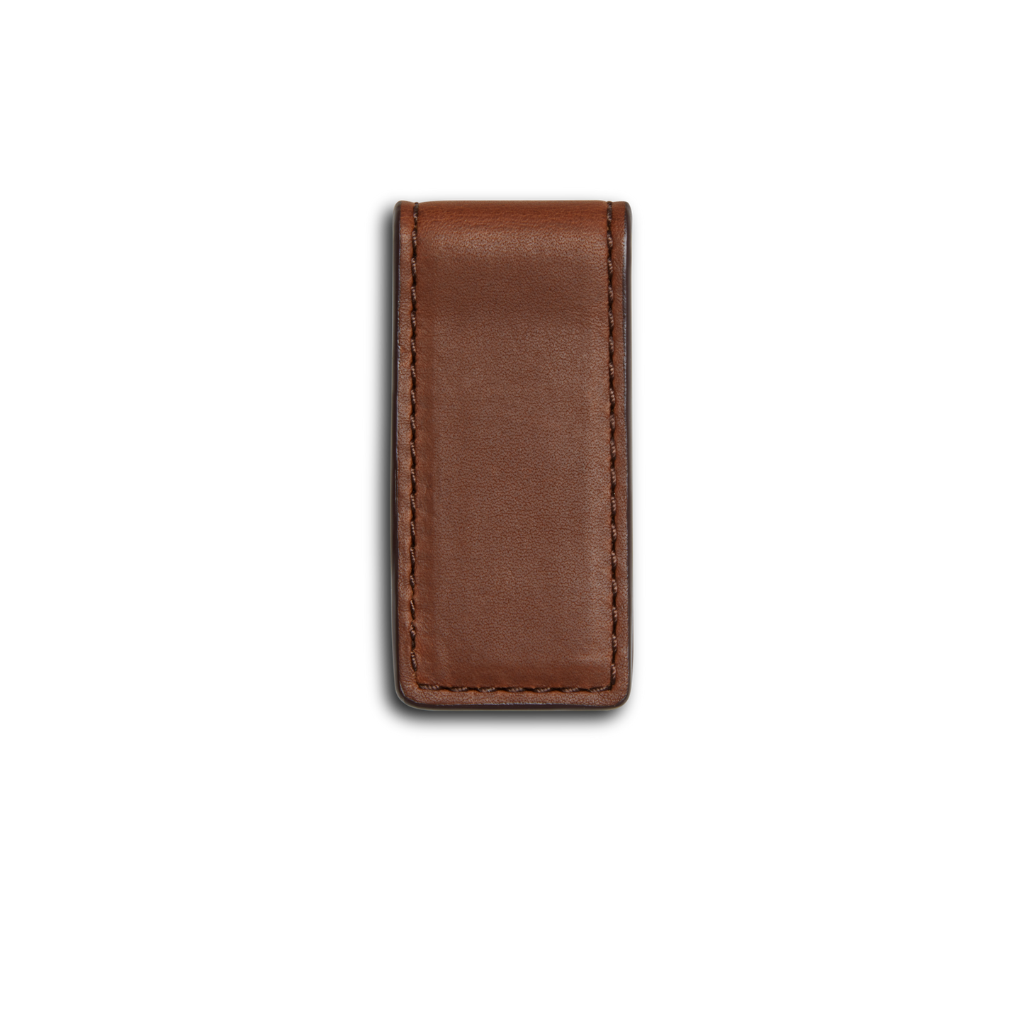 Magnetic Money Clip - Medium Brown
