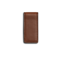 Magnetic Money Clip - Medium Brown