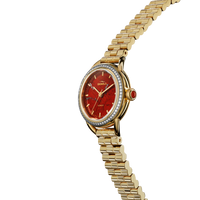Gilda Radner Runabout Watch - Red Jasper