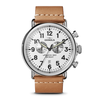 Runwell Chronograph Watch - White