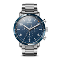 Canfield Sport Chronograph Watch - Midnight Blue
