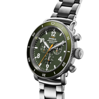 Runwell Sport Chronograph Watch - Dark Olive