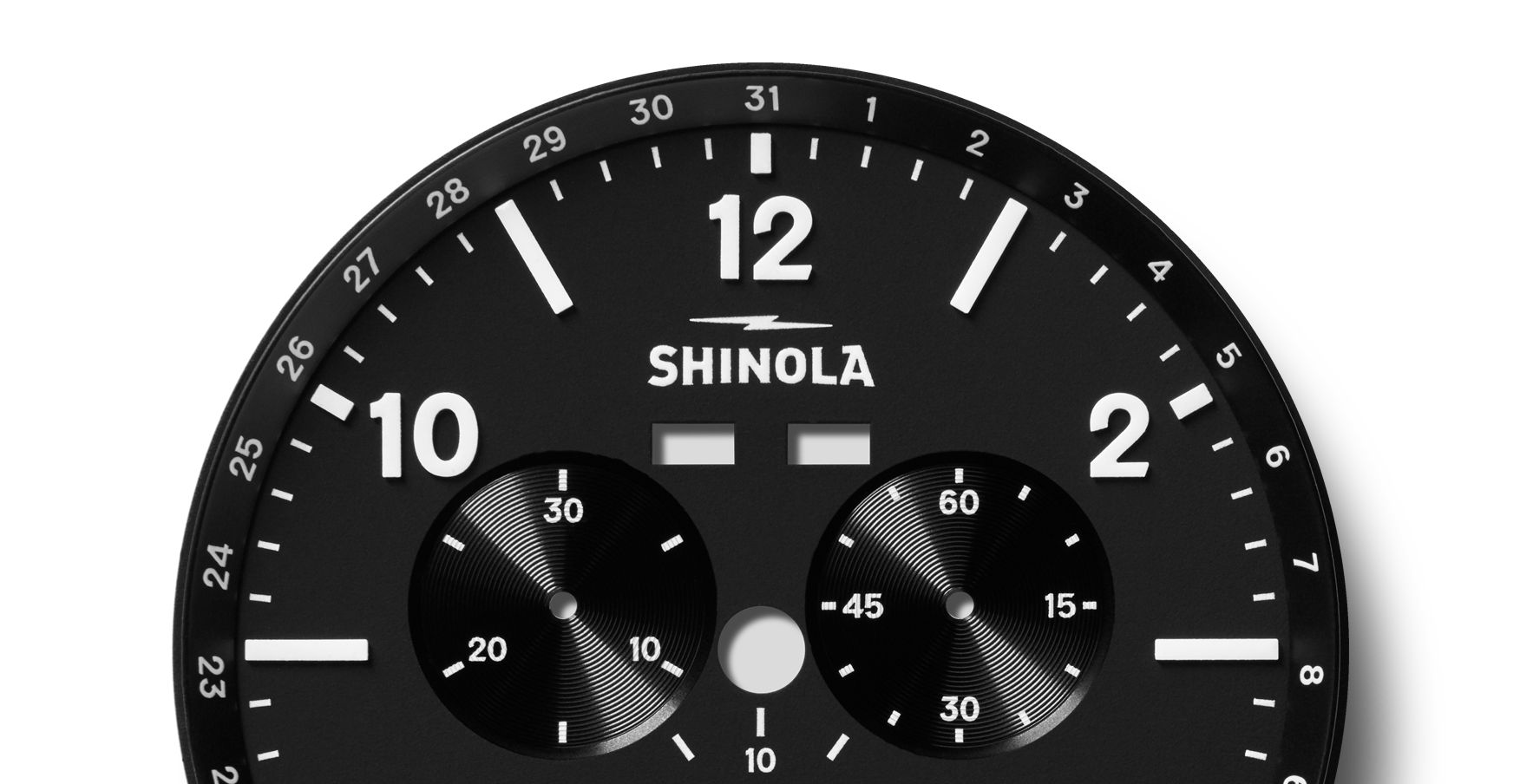 Canfield Sport Chronograph Watch - Black