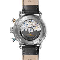 Canfield Speedway Open Road Automatic Chronograph Watch - Black