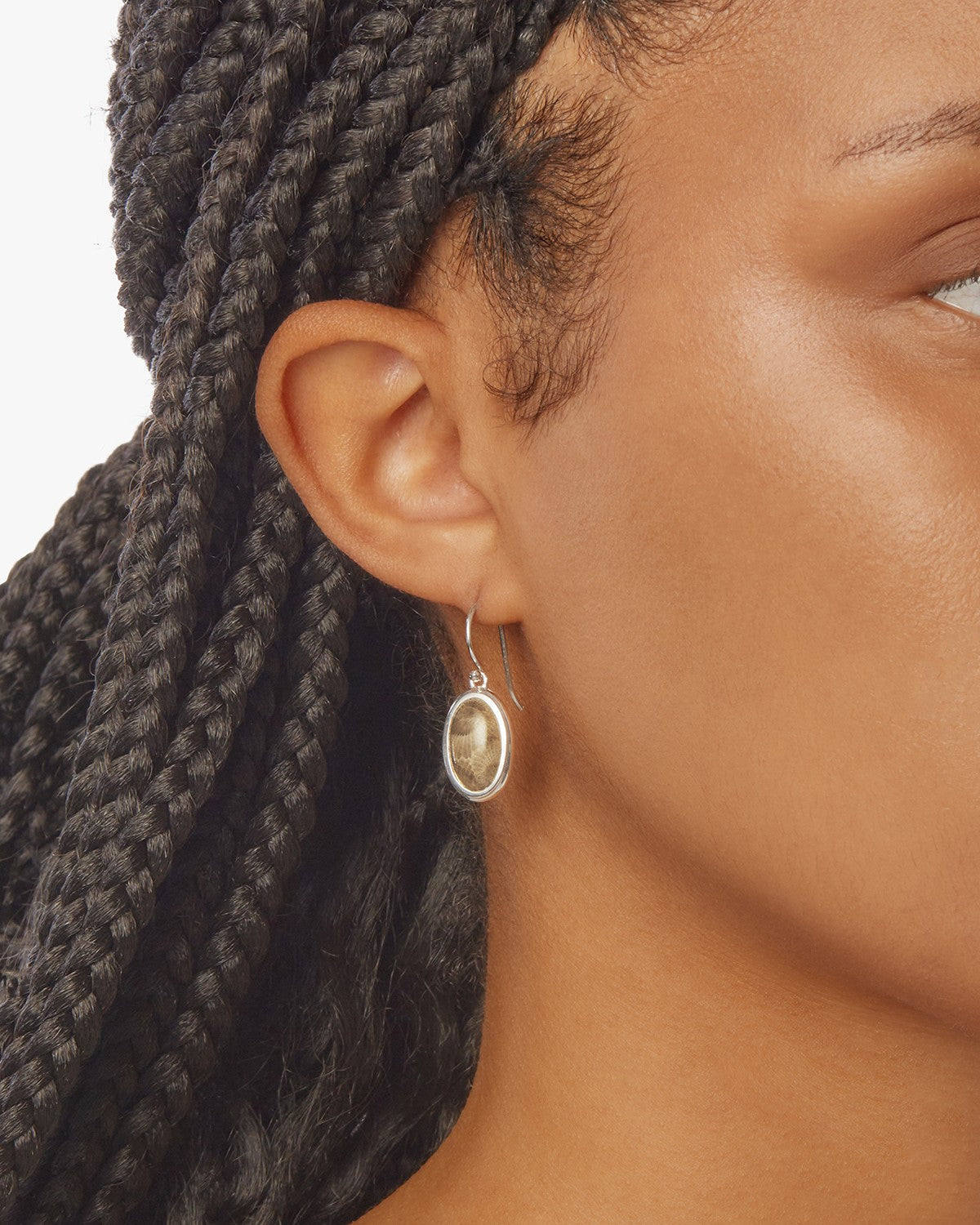 Heirloom Petoskey Drop Earrings - Sterling Silver