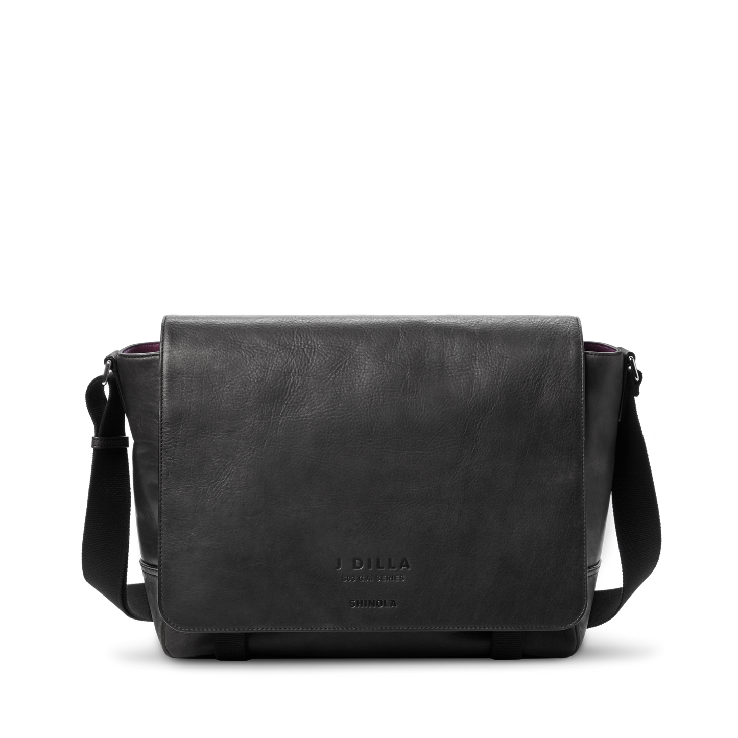 J Dilla Record Messenger Bag - Black