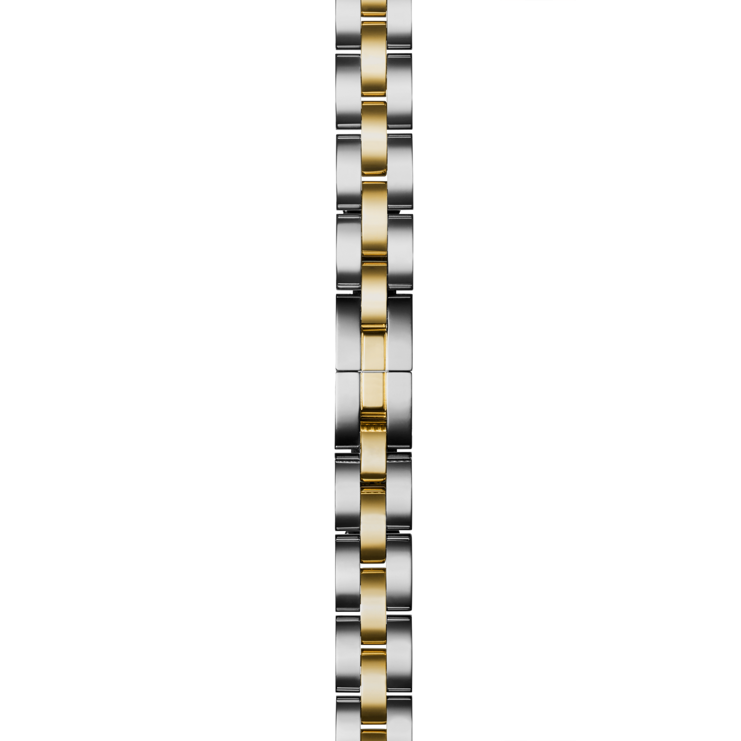 8mm Two-Tone 3-Link Bracelet - Two-Tone