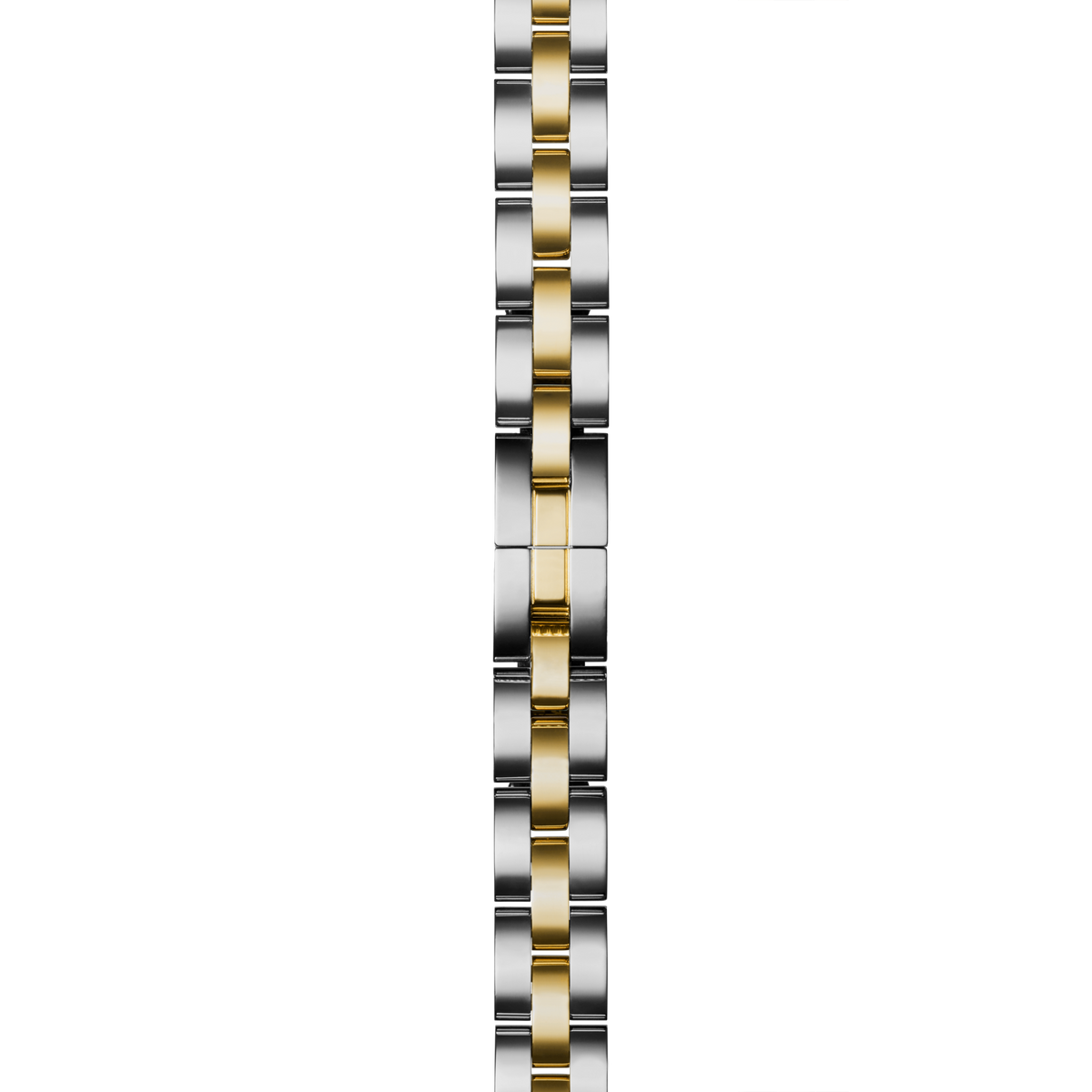 8mm Two-Tone 3-Link Bracelet - Two-Tone
