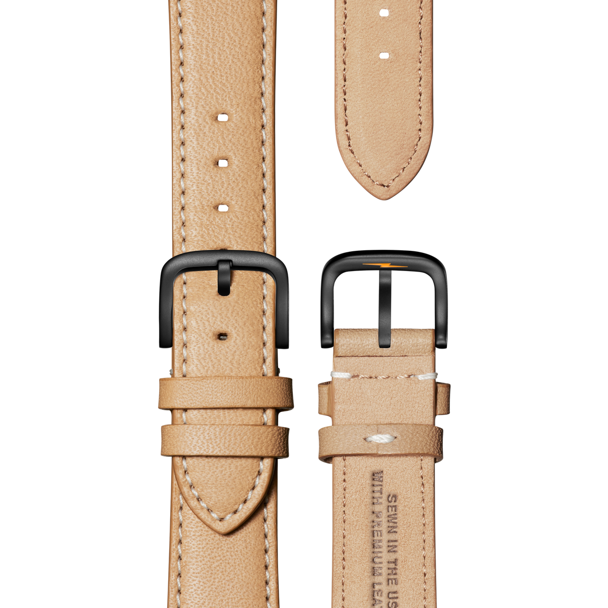 QR Strap: 18/16 Aniline, CN, RR Slim, SbPBkA - Natural