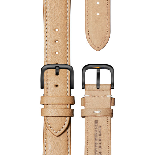 QR Strap: 18/16 Aniline, CN, RR Slim, SbPBkA - Natural
