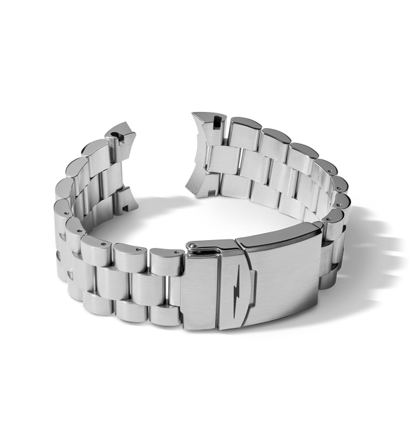 22mm Monster Stainless Steel 3-Link Bracelet | Shinola