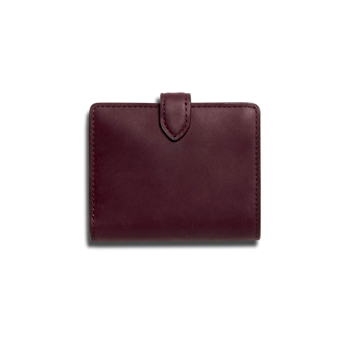 Small Snap Wallet - Merlot