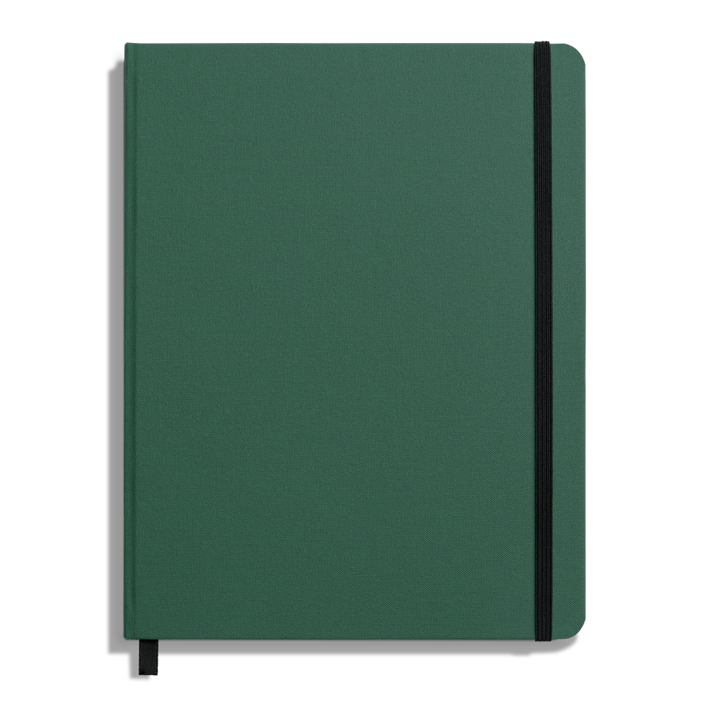 Large Hard Ruled Journal - Fern