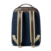 Runwell Canvas Backpack - Navy