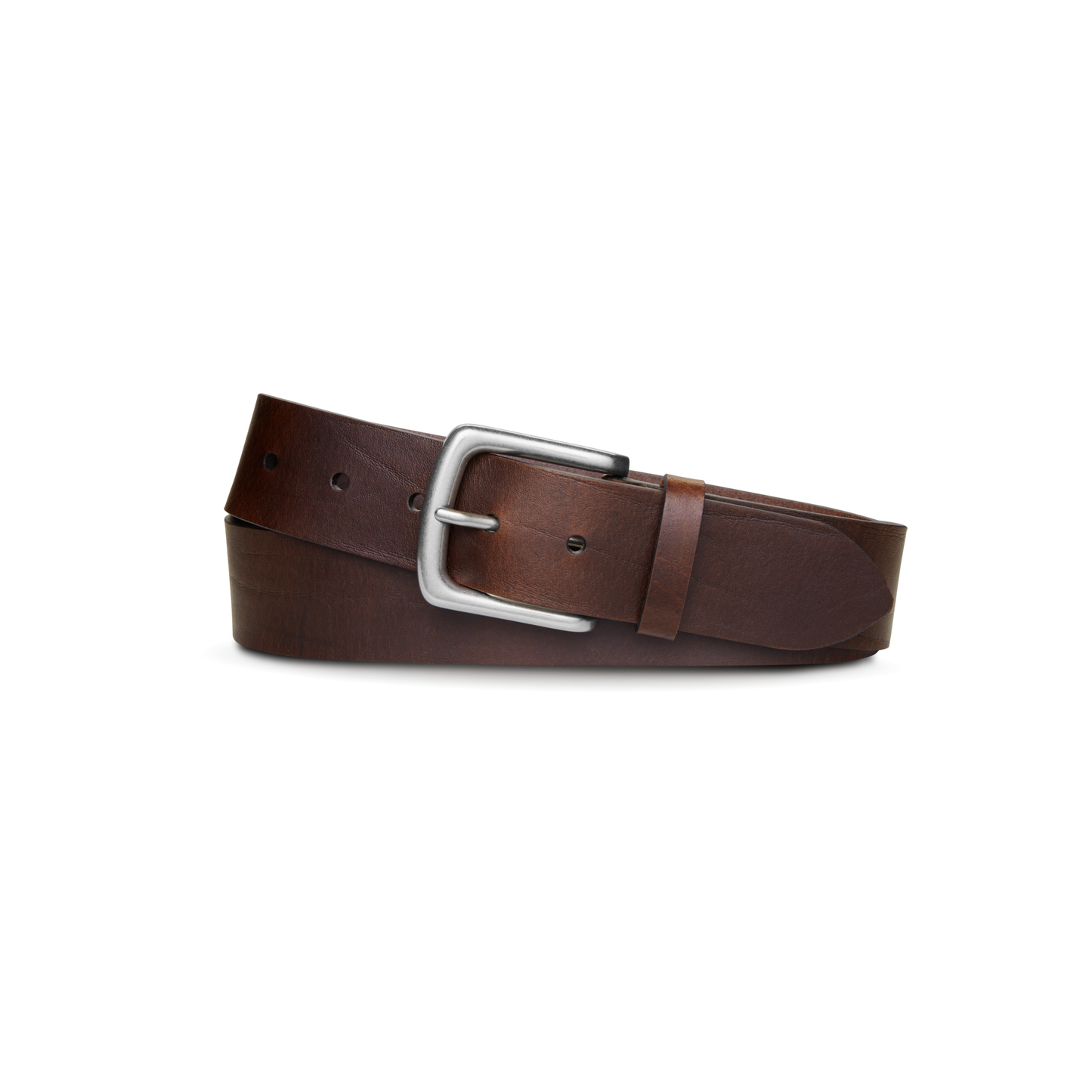 1 1/2" Essential Belt Natural Leather - Dark Brown
