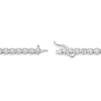 7 Carat Diamond Tennis Necklace - White Gold