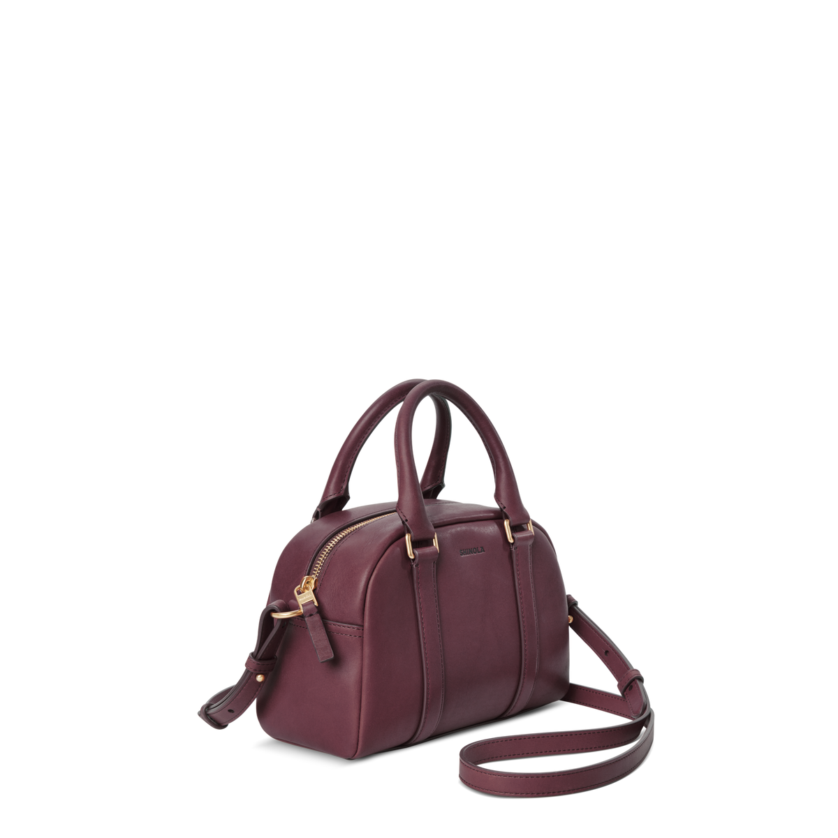 Mini Runwell Satchel - Merlot