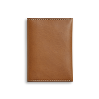 Folded Card Holder Wallet - Tan