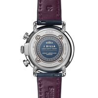 J Dilla Runwell Chronograph Watch - Midnight Blue