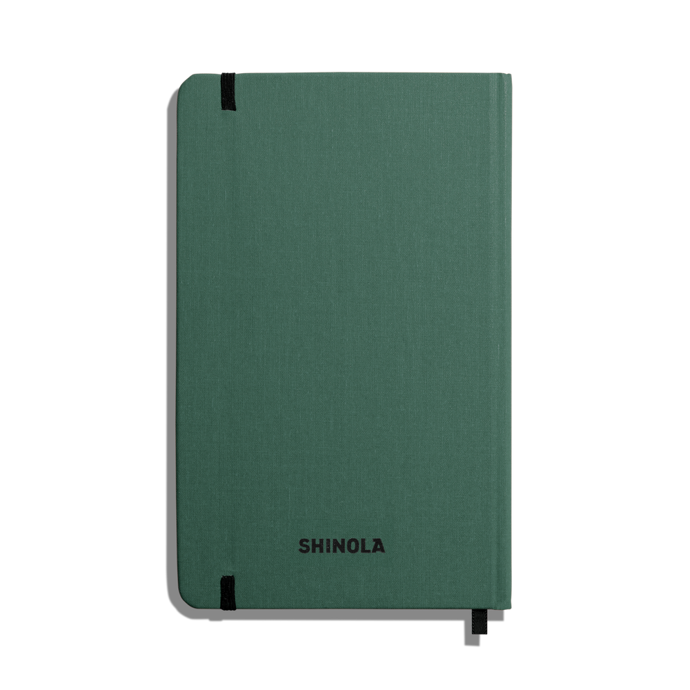 Medium Hard Ruled Journal - Fern