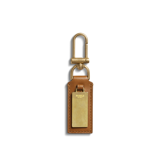 Birdy Key Fob Natural Leather BR - Tan