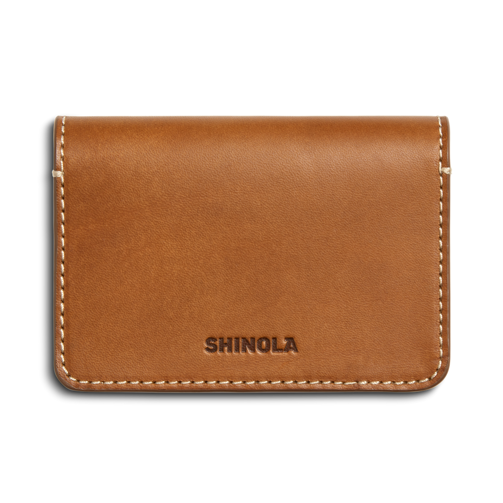 Business Card Holder - Tan