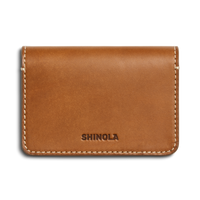 Business Card Holder - Tan