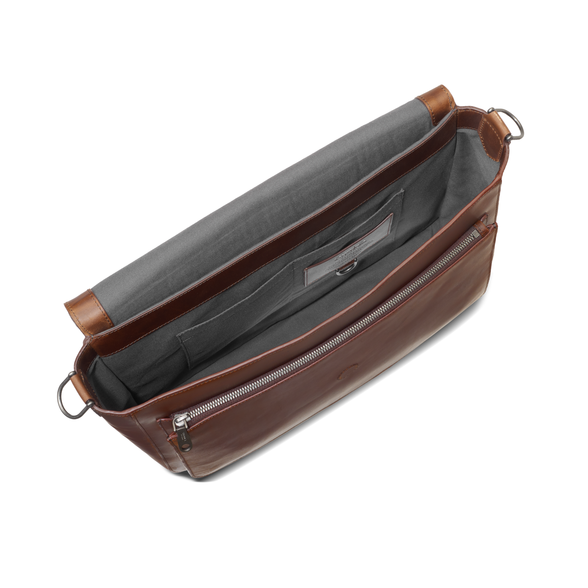 Canfield Relaxed Messenger Bag - Medium Brown