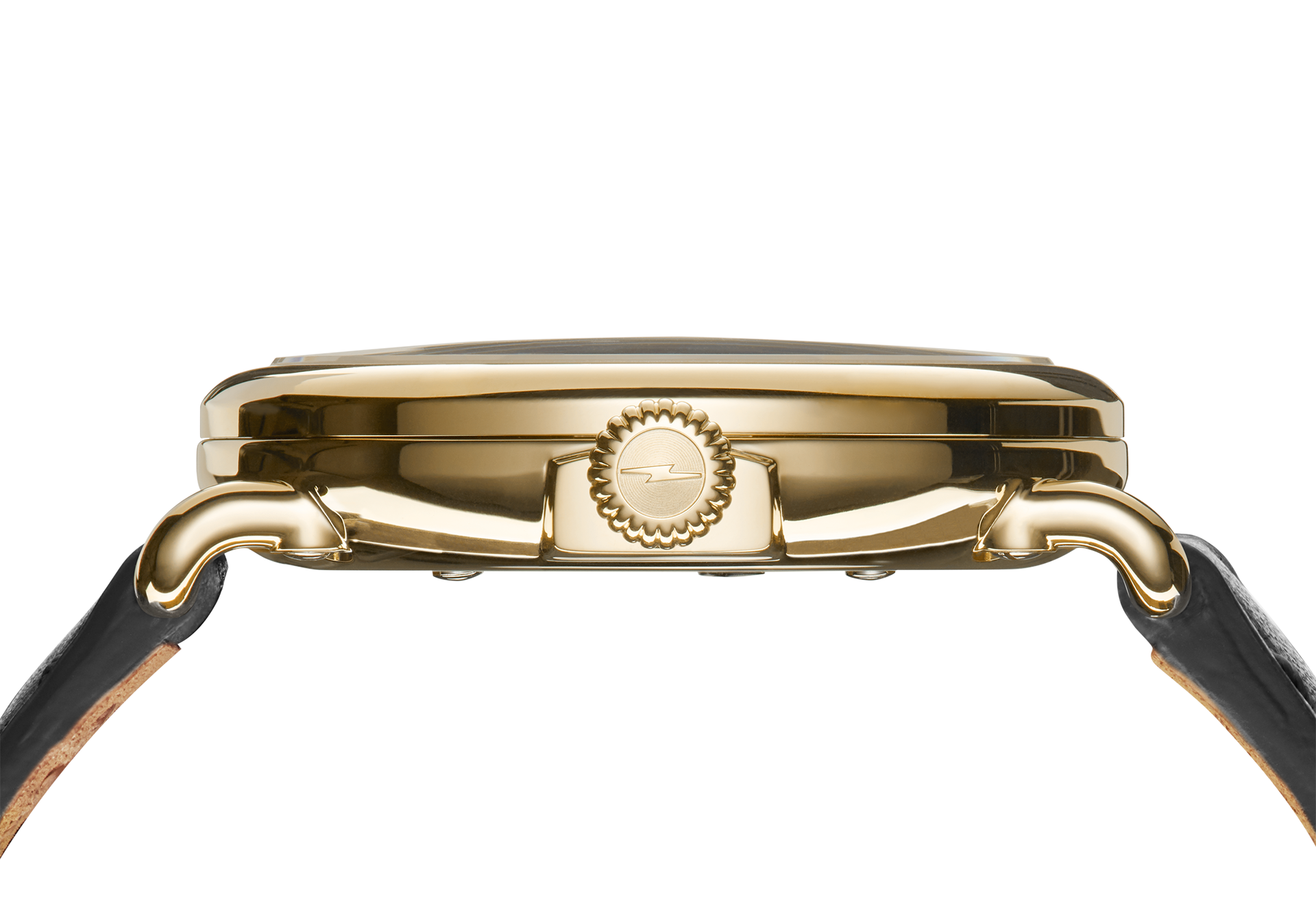 Runwell Watch - Black Mother of Pearl