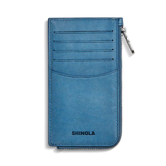 Birdy Zip Around Card Holder - River